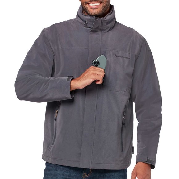 Rugged Elements Men’s Water / Wind Resistant Trek Jacket - Picture 3 of 8